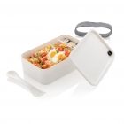 PP lunchbox met spork, wit - 3