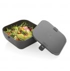 PP lunchbox vierkant, antraciet - 3