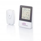 Indoor/outdoor weerstation, zilver - 2