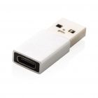 USB A naar USB C adapter, zilver - 2