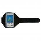 Universele sport armband, zwart - 3