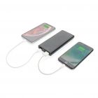 Aluminium 18W 10.000 mAh PD Powerbank, zilver - 4