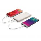 Powerbank 10.000 mAh tarwevezel, bruin - 2