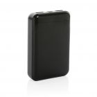 RCS standaard recycled plastic 10.000 mAh powerbank, zwart - 2