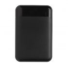 RCS standaard recycled plastic 10.000 mAh powerbank, zwart - 3