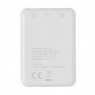 High density 5.000 mAh zakformaat powerbank, zwart - 4