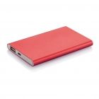 4.000 mAh dunne powerbank, rood