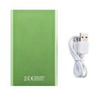 4.000 mAh dunne powerbank, groen - 4