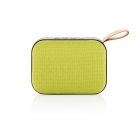 Fabric trend draadloze 3W speaker, groen - 2