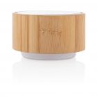 Bamboo 3W draadloze speaker, zwart - 4