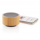 Bamboo 3W draadloze speaker, zwart - 2