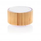 Bamboo 3W draadloze speaker, wit