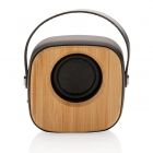 Bamboe 3W draadloze fashion speaker, zwart - 3