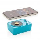 Mini Vintage 3W draadloze speaker, blauw - 1