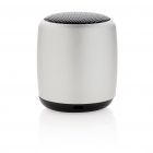 Mini aluminium draadloze speaker, zilver - 3