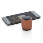 Mini aluminium draadloze speaker, bruin - 2