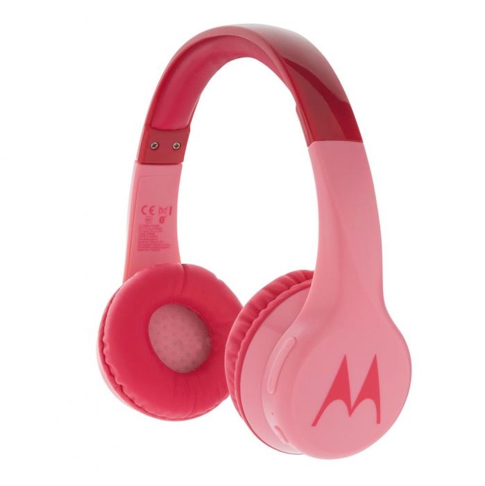 Motorola JR 300 kids wireless safety hoofdtelefoon, roze - 1