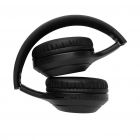 RCS standaard recycled plastic hoofdtelefoon, zwart - 2
