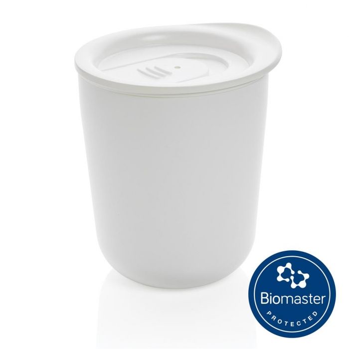 Antimicrobiële koffiebeker, wit - 1