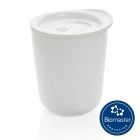 Antimicrobiële koffiebeker, wit - 1