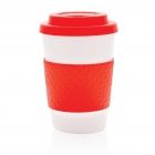 Herbruikbare koffiebeker 270ml, rood - 2