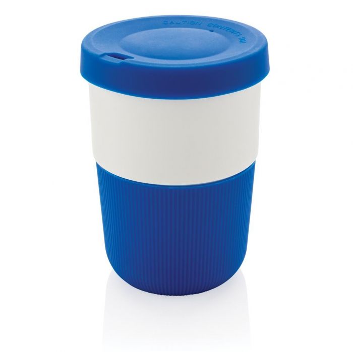 PLA cup coffee to go 380ml, blauw - 1