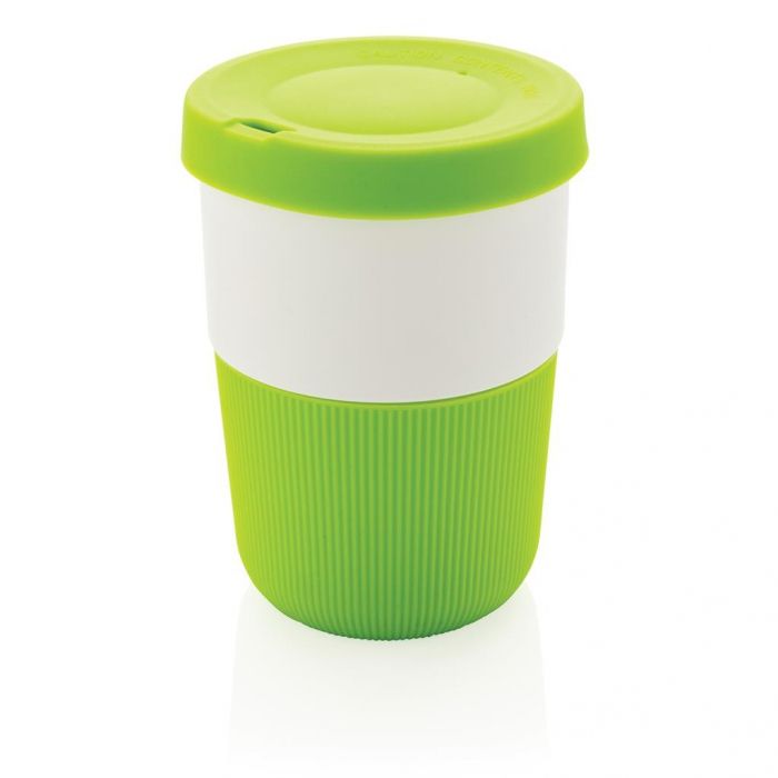 PLA cup coffee to go 380ml, groen - 1