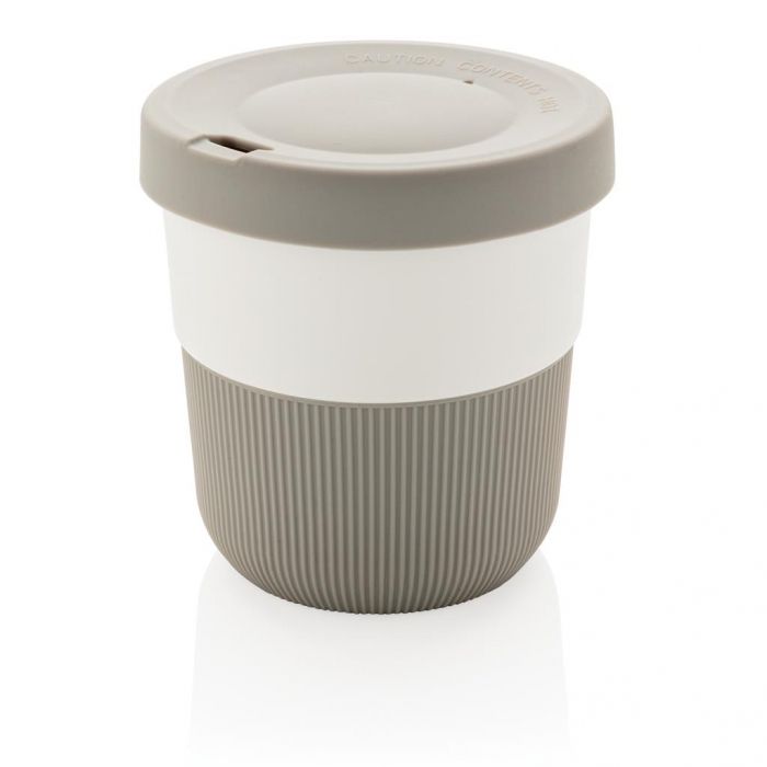 PLA cup coffee to go 280ml, grijs - 1