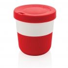 PLA cup coffee to go 280ml, rood