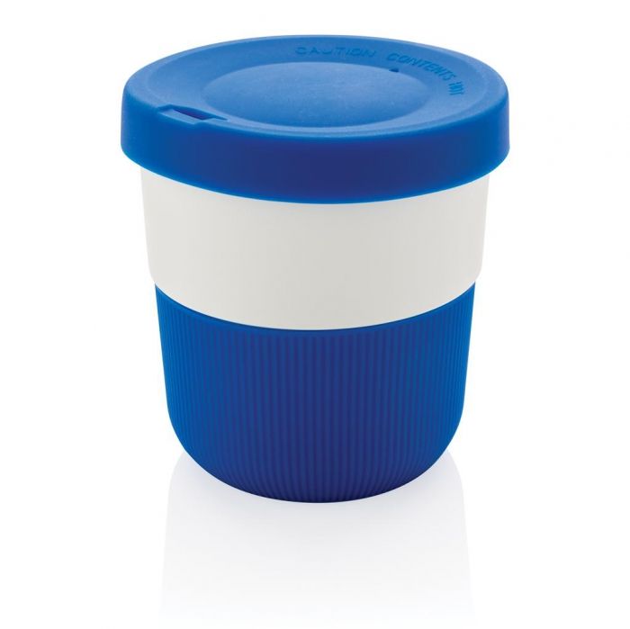 PLA cup coffee to go 280ml, blauw - 1