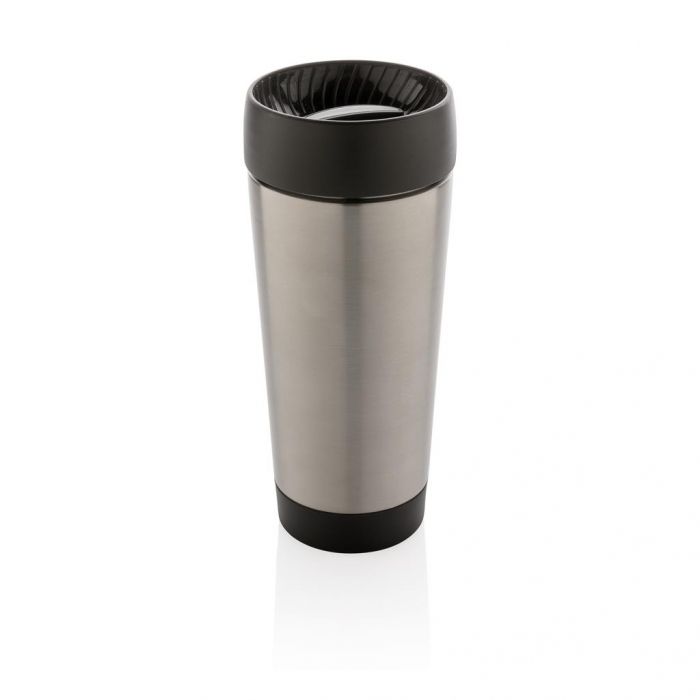 Easy clean vacuüm koffiebeker, zilver - 1