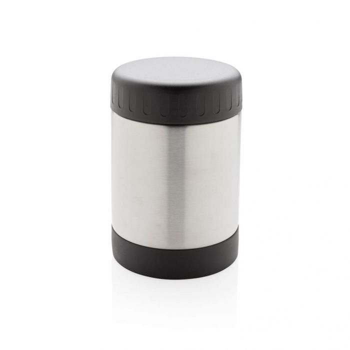 Voedselcontainer met vacuüm isolatie, zilver - 1