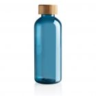 GRS RPET fles met FSC bamboe dop, blauw - 2