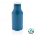 RCS gerecycled roestvrijstalen compacte fles, blauw