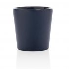 Keramische moderne koffiemok, donkerblauw - 3