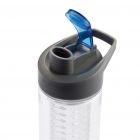 Waterfles met infuser, blauw - 4