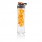 Waterfles met infuser, oranje - 2