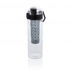 Honeycomb afsluitbare lekvrije waterfles met infuser, zwart - 1