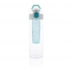 Honeycomb afsluitbare lekvrije waterfles met infuser, zwart - 4