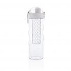 Honeycomb afsluitbare lekvrije waterfles met infuser, wit - 3