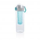 Honeycomb afsluitbare lekvrije waterfles met infuser, turquo