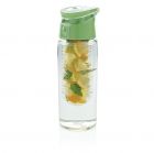 Afsluitbare waterfles met infuser, transparant - 4