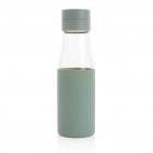 Ukiyo glazen hydratatie-trackingfles met sleeve, groen - 3