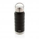 Swiss Peak Elite copper vacuüm fles met hendel, zwart - 1