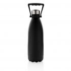 1.5L vacuüm geïsoleerde roestvrijstalen fles, zwart - 2