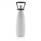 1.5L vacuüm geïsoleerde roestvrijstalen fles, zwart - 4