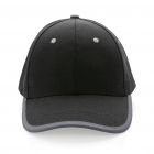 Impact AWARE ™ 6 panel cap van geborsteld katoen met bies, z - 2