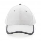 Impact AWARE ™ 6 panel cap van geborsteld katoen met bies, w - 2