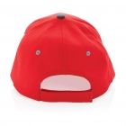 Impact AWARE ™ 6 panel cap van geborsteld katoen met bies, r - 3