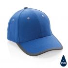 Impact AWARE ™ 6 panel cap van geborsteld katoen met bies, b